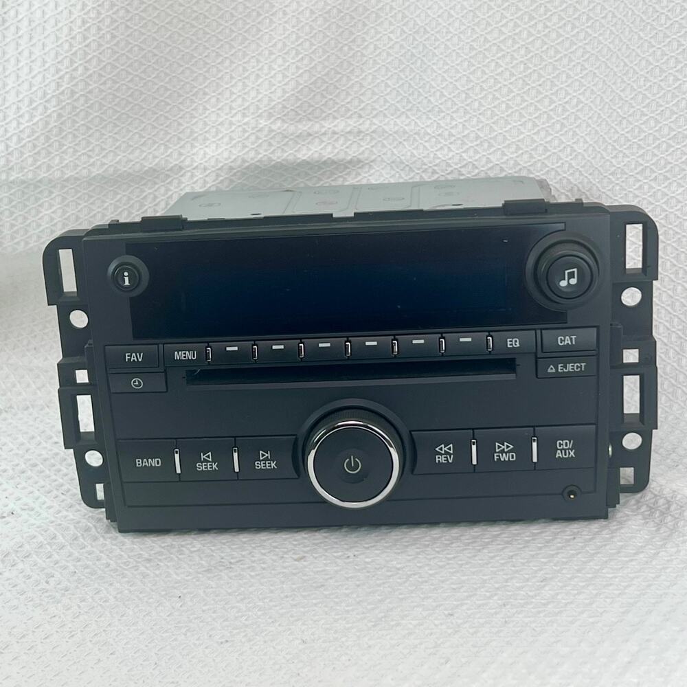 OEM GM Radio CD Player 20955156 Chevy GMC Buick Tested Working 2011-2013